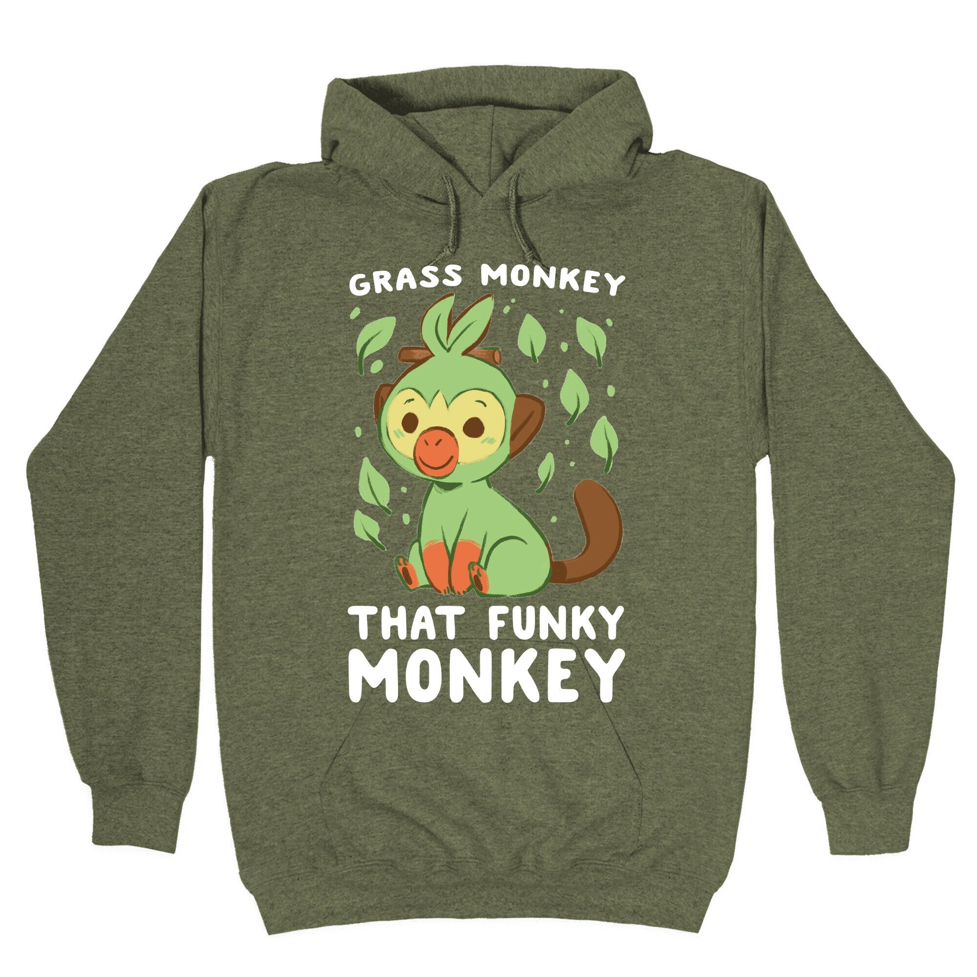 Grass Monkey, That Funky Monkey - Grookey Hoodie